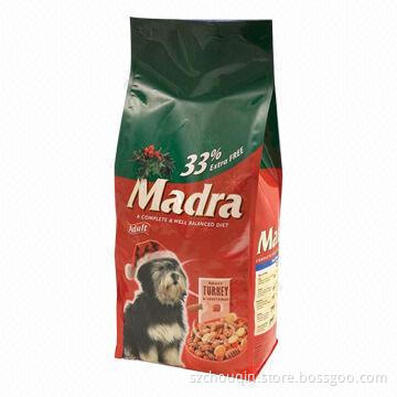 Foil Pet Bag, Side Gusset, Stand Up and Zip Lock, Tear Notch and Colorful printing Fast Lead Time
